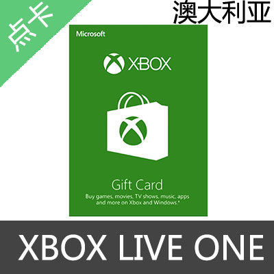 澳大利亚服 XBOX LIVE ONE 礼品卡