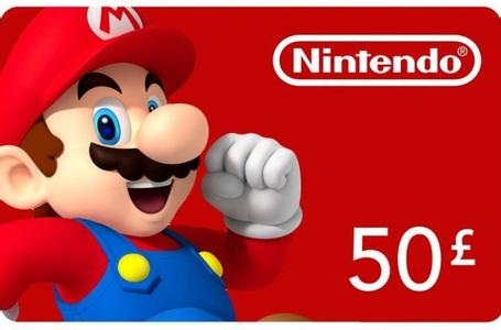 任天堂 eshop 英国 英服 50镑 充值卡 3DS WiiU SWITCH ns 英服任天堂 eshop英国 任天堂英国