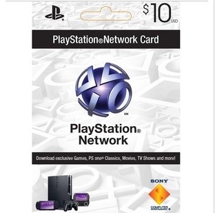 正版美国 SONY PSP PS3 PSN PSV $20美元官方点卡